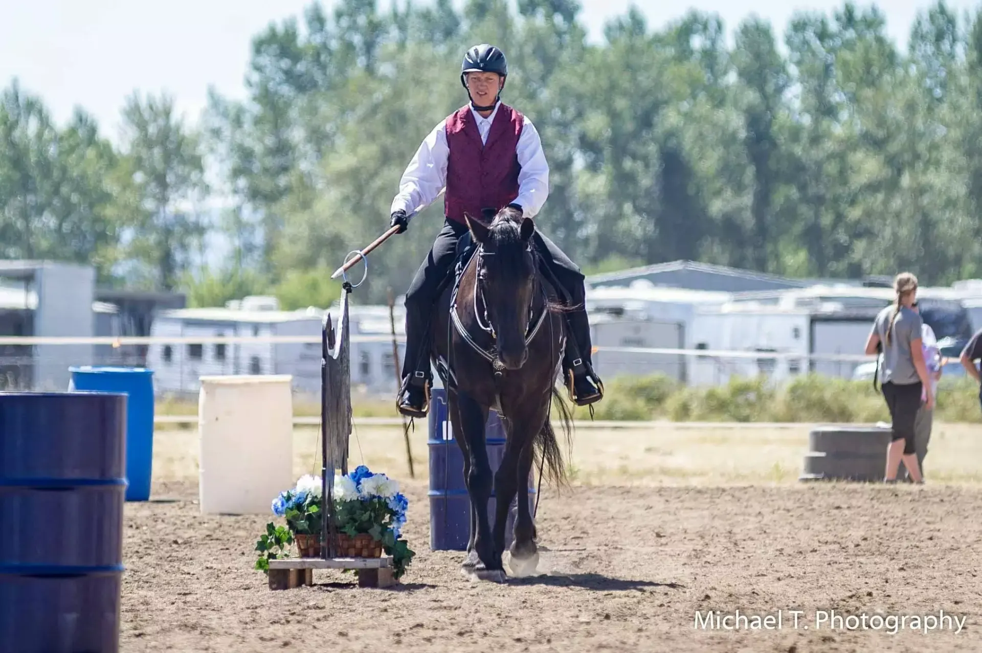 Working Equitation - Ease of Handling Obstacles